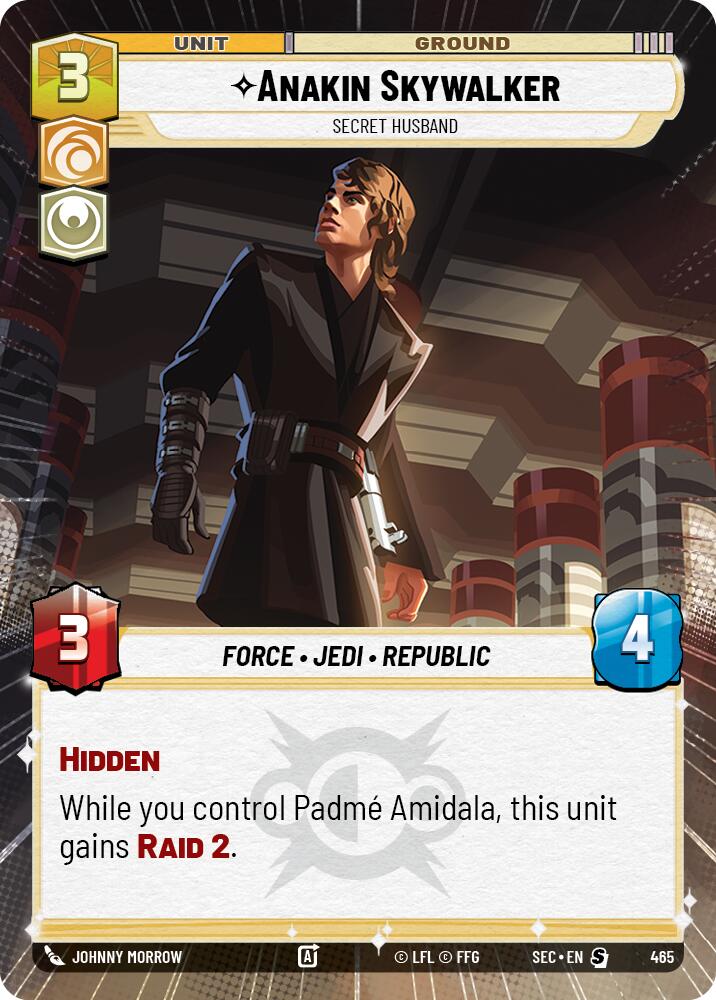 Anakin Skywalker - Secret Husband (Hyperspace) (465) (465) [Secrets of Power] | Eastridge Sports Cards & Games