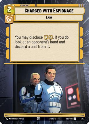 Charged with Espionage (Hyperspace) (494) - Secrets of Power