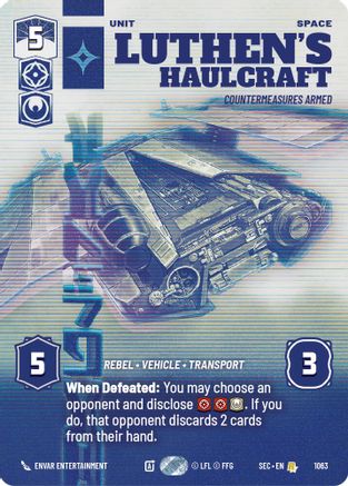 Luthen's Haulcraft - Countermeasures Armed (Prestige) (1063) - Secrets of Power