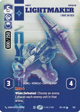 Lightmaker - I Have An Idea (Serialized) (1152) - Secrets of Power Foil