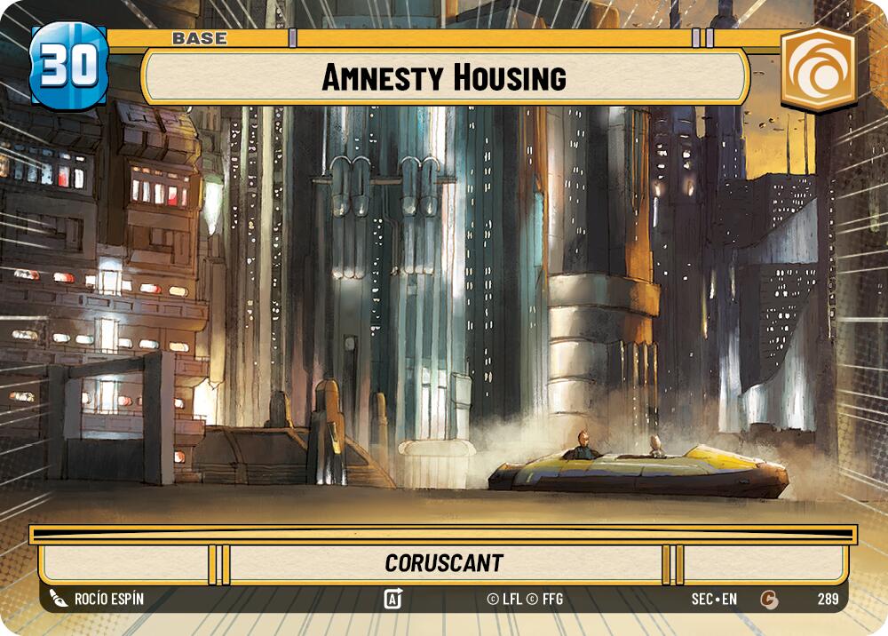 Amnesty Housing // Experience (289 // t04/t04) (Hyperspace) (289 // T04/T04) [Secrets of Power] | Eastridge Sports Cards & Games