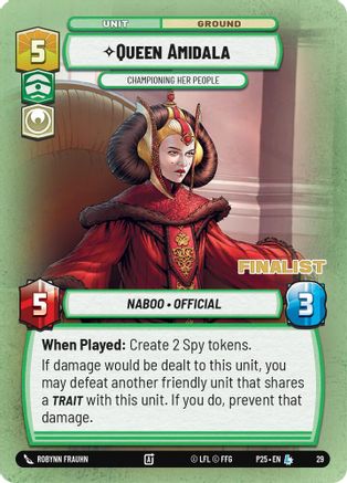 Queen Amidala - Championing Her People (Finalist) (29) - Organized Play Promos