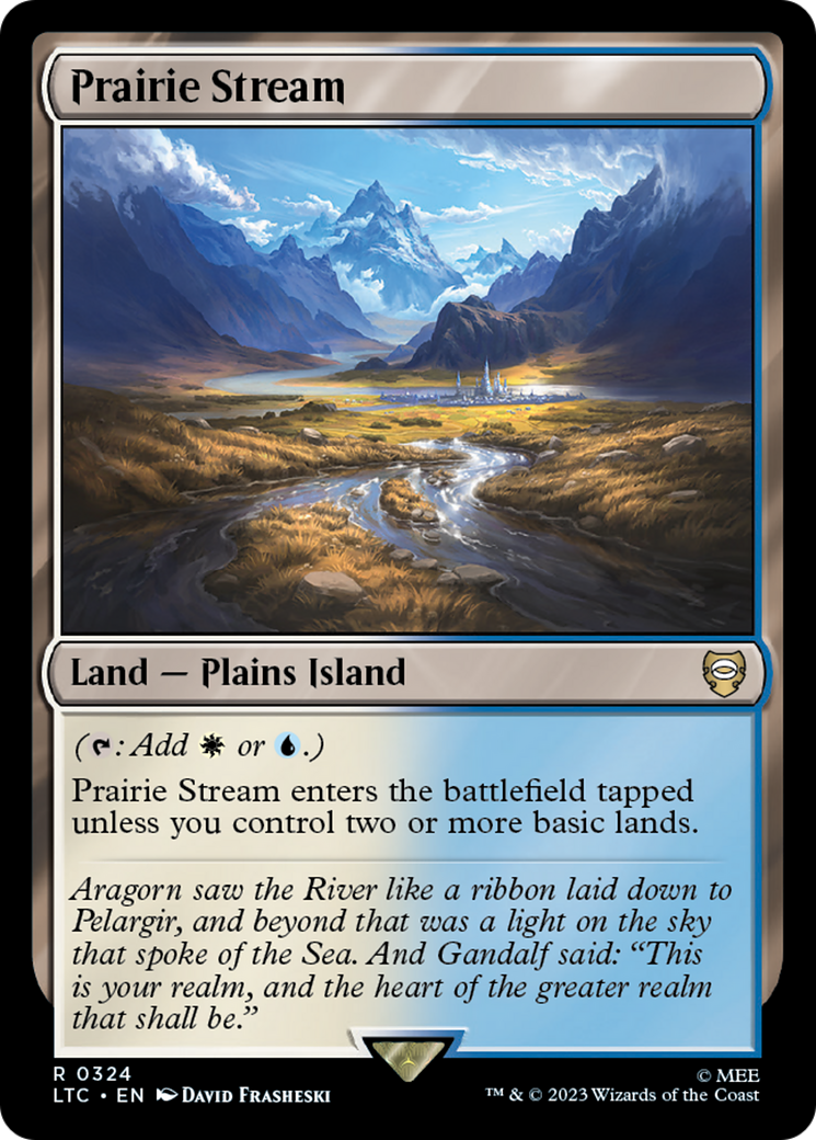 Prairie Stream [The Lord of the Rings: Tales of Middle-Earth Commander] | Eastridge Sports Cards & Games