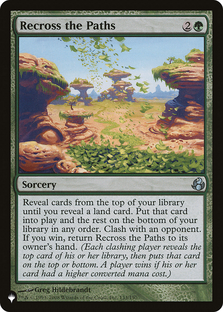 Recross the Paths [The List] | Eastridge Sports Cards & Games