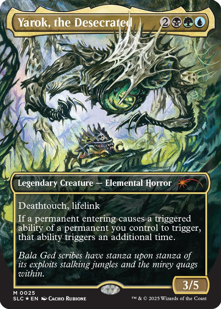 Yarok, the Desecrated (Halo Foil) [Secret Lair Countdown Kit]
