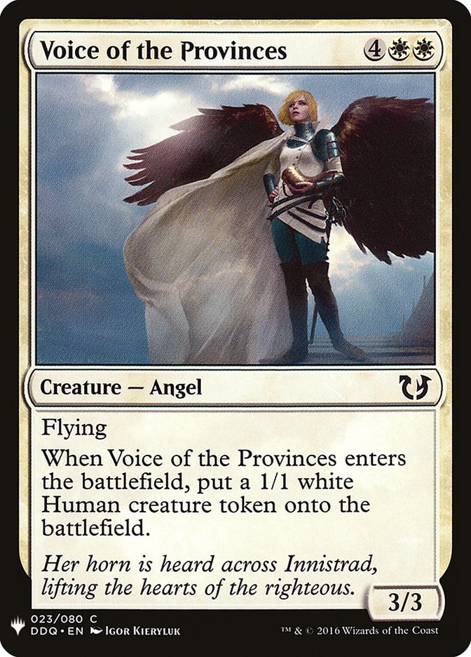 Voice of the Provinces [Mystery Booster] | Eastridge Sports Cards & Games