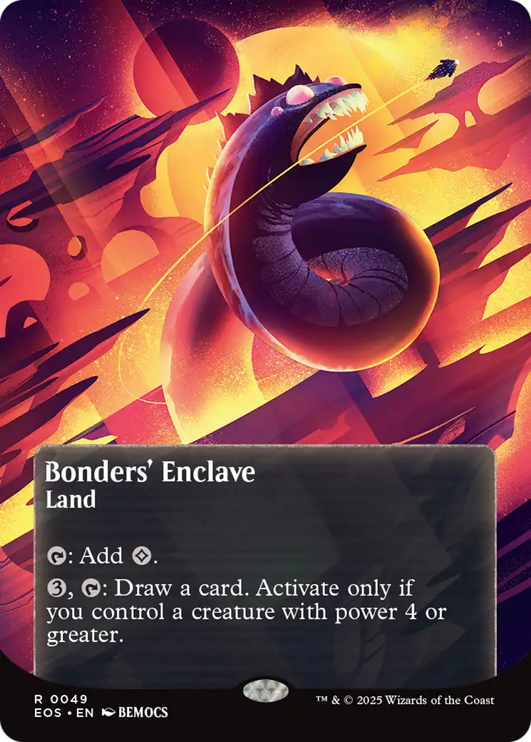 Bonders' Enclave (0049) (Borderless) [Edge of Eternities: Stellar Sights] | Eastridge Sports Cards & Games
