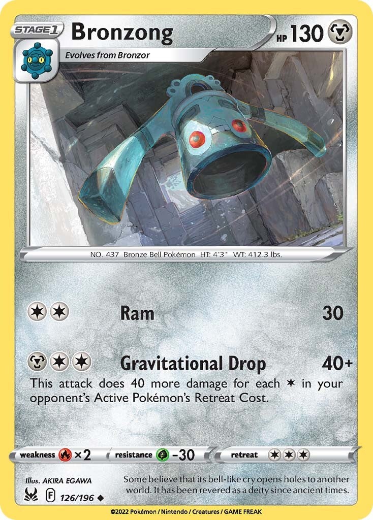 Bronzong (126/196) [Sword & Shield: Lost Origin] | Eastridge Sports Cards & Games