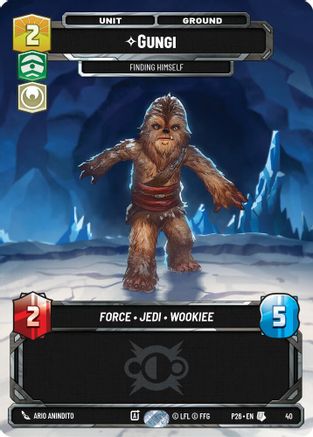 Gungi - Finding Himself (40) (40) - Sector and Regional Promos Season 1 Foil