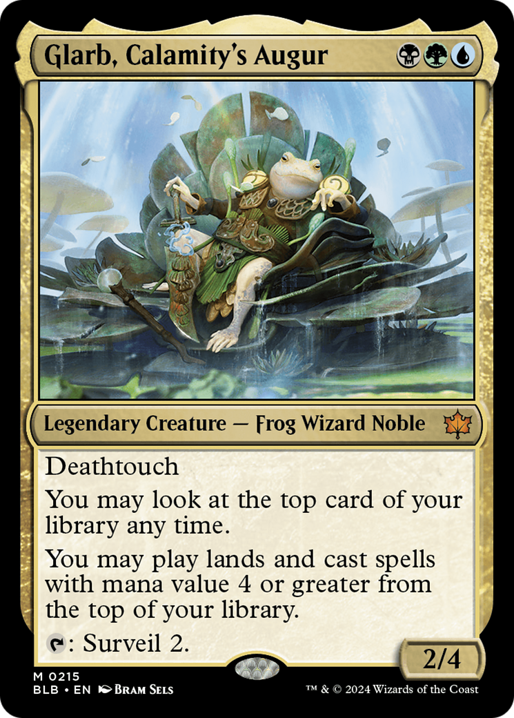 Glarb, Calamity's Augur [Bloomburrow] | Eastridge Sports Cards & Games