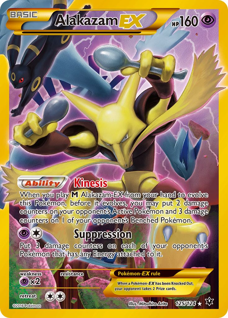 Alakazam EX (125/124) [XY: Fates Collide] | Eastridge Sports Cards & Games