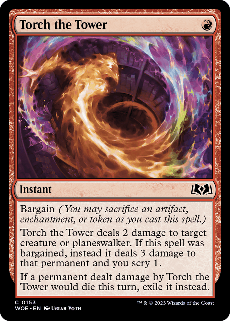 Torch the Tower [Wilds of Eldraine] | Eastridge Sports Cards & Games