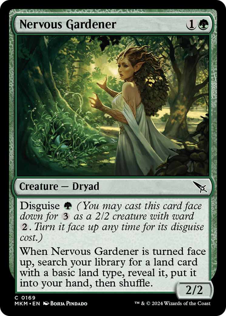 Nervous Gardener [Murders at Karlov Manor] | Eastridge Sports Cards & Games