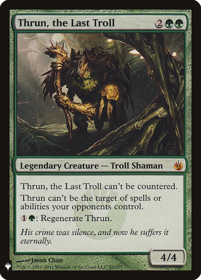Thrun, the Last Troll [Mystery Booster] | Eastridge Sports Cards & Games