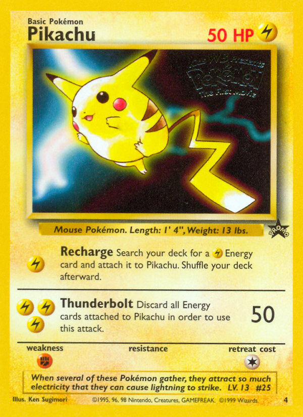 Pikachu (4) [Wizards of the Coast: Black Star Promos] | Eastridge Sports Cards & Games