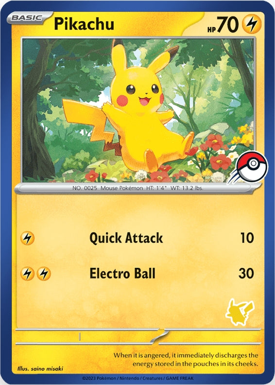 Pikachu (Blue Border) [My First Battle] | Eastridge Sports Cards & Games