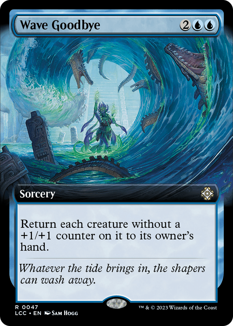 Wave Goodbye (Extended Art) [The Lost Caverns of Ixalan Commander] | Eastridge Sports Cards & Games