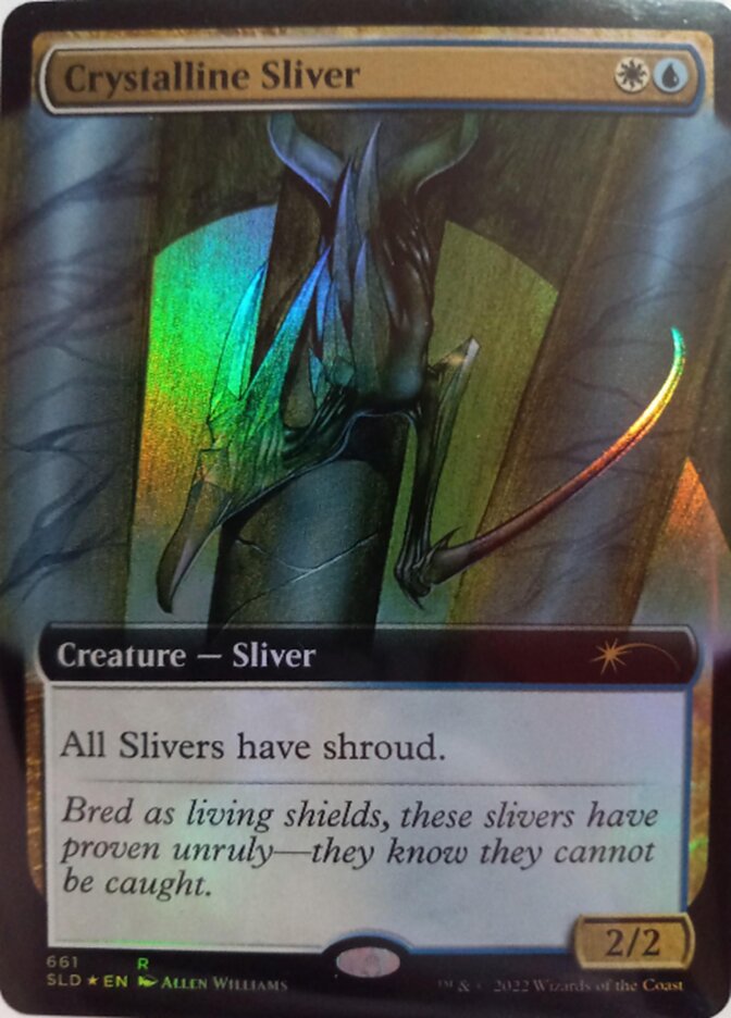 Crystalline Sliver (Extended Art) [Secret Lair Drop Promos] | Eastridge Sports Cards & Games