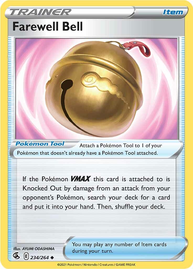 Farewell Bell (234/264) [Sword & Shield: Fusion Strike] | Eastridge Sports Cards & Games