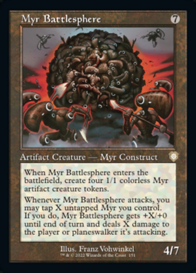 Myr Battlesphere (Retro) [The Brothers' War Commander] | Eastridge Sports Cards & Games