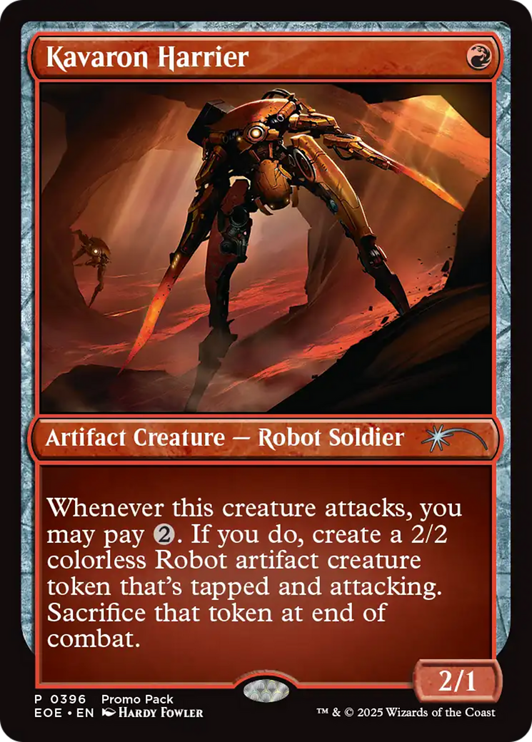 Kavaron Harrier [Edge of Eternities Promo Pack] | Eastridge Sports Cards & Games