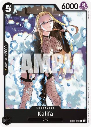Kalifa (EB03-040) - Extra Booster: One Piece Heroines Edition