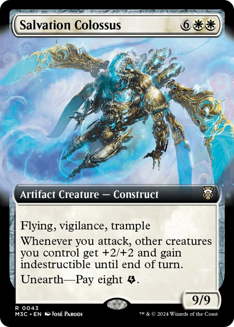 Salvation Colossus (Extended Art) [Modern Horizons 3 Commander] | Eastridge Sports Cards & Games