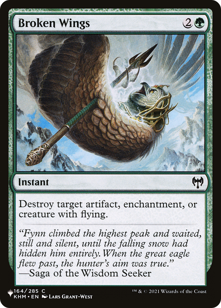 Broken Wings [The List Reprints] | Eastridge Sports Cards & Games