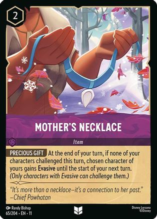 Mother's Necklace (65/204) - Winterspell Cold Foil
