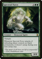 Spectral Force [The List] | Eastridge Sports Cards & Games