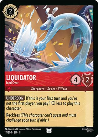 Liquidator - Iced Over (111/204) - Winterspell