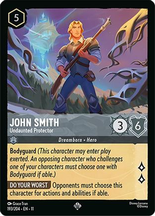 John Smith - Undaunted Protector (193/204) - Winterspell