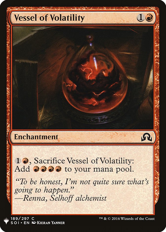 Vessel of Volatility [Mystery Booster] | Eastridge Sports Cards & Games