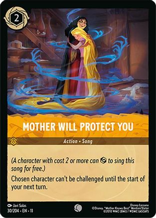 Mother Will Protect You (30/204) - Winterspell Cold Foil