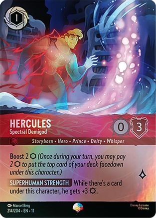 Hercules - Spectral Demigod (Epic) (214/204) - Winterspell Holofoil