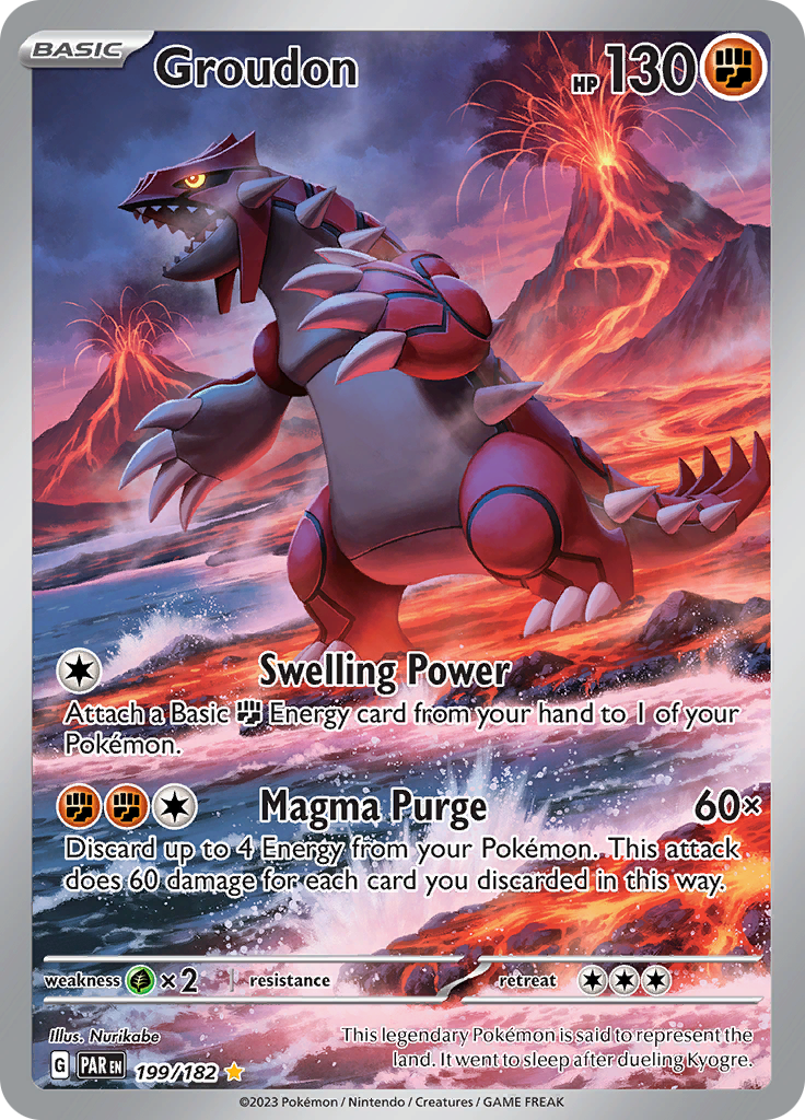 Groudon (199/182) [Scarlet & Violet: Paradox Rift] | Eastridge Sports Cards & Games