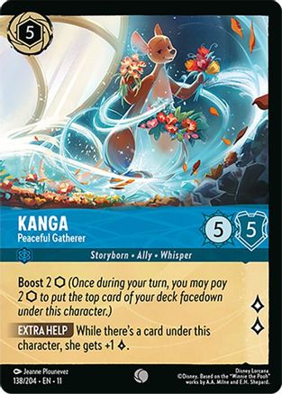 Kanga - Peaceful Gatherer (Foil) (138/204) - Winterspell Cold Foil