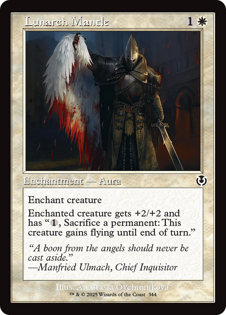 Lunarch Mantle (Retro Frame) [Innistrad Remastered] | Eastridge Sports Cards & Games