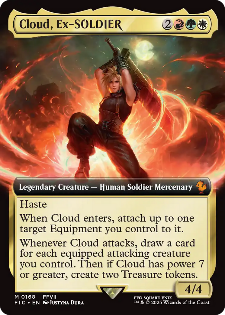 Cloud, Ex-SOLDIER (Extended Art) [FINAL FANTASY Commander] | Eastridge Sports Cards & Games