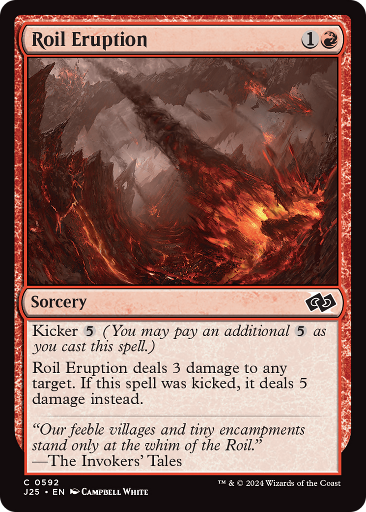 Roil Eruption [Foundations Jumpstart] | Eastridge Sports Cards & Games