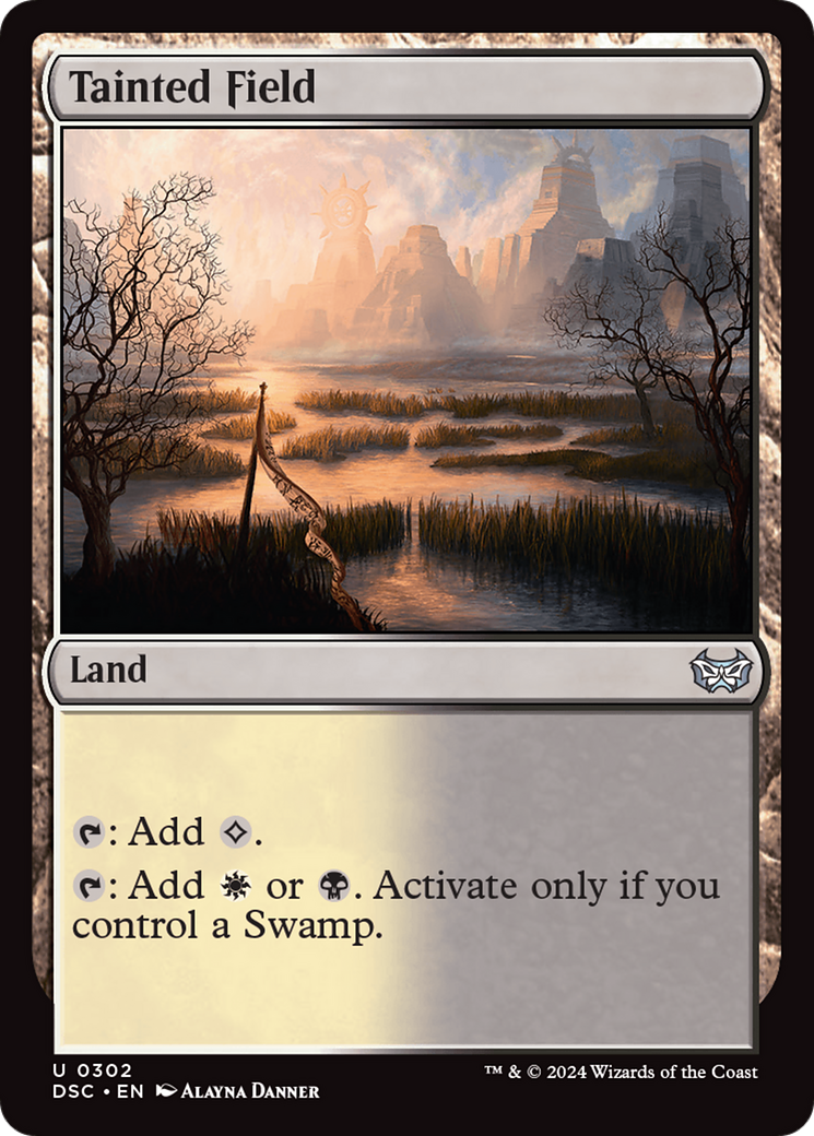 Tainted Field [Duskmourn: House of Horror Commander] | Eastridge Sports Cards & Games
