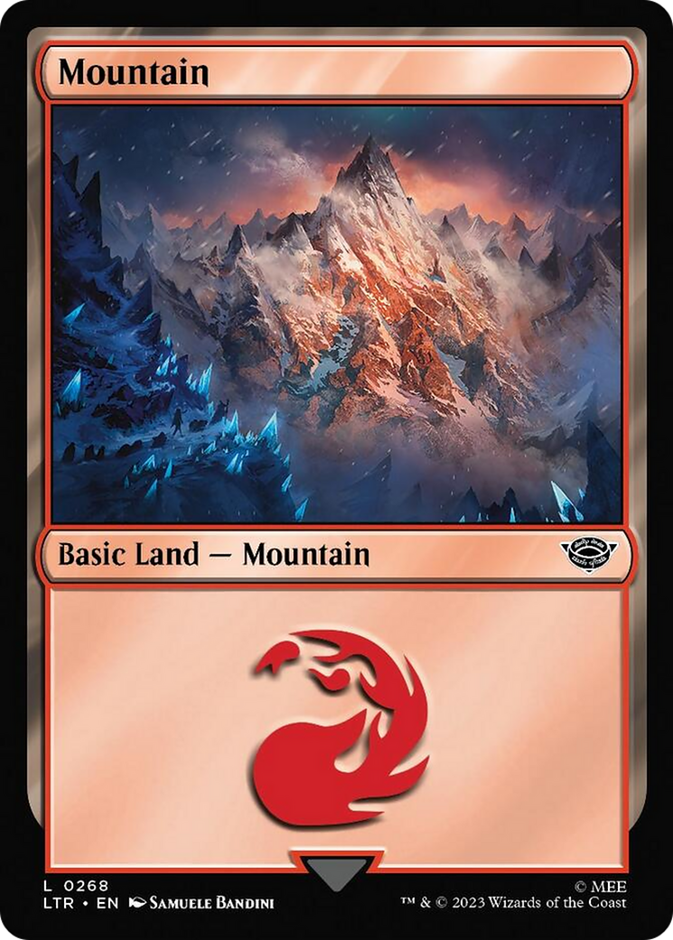 Mountain (268) [The Lord of the Rings: Tales of Middle-Earth] | Eastridge Sports Cards & Games