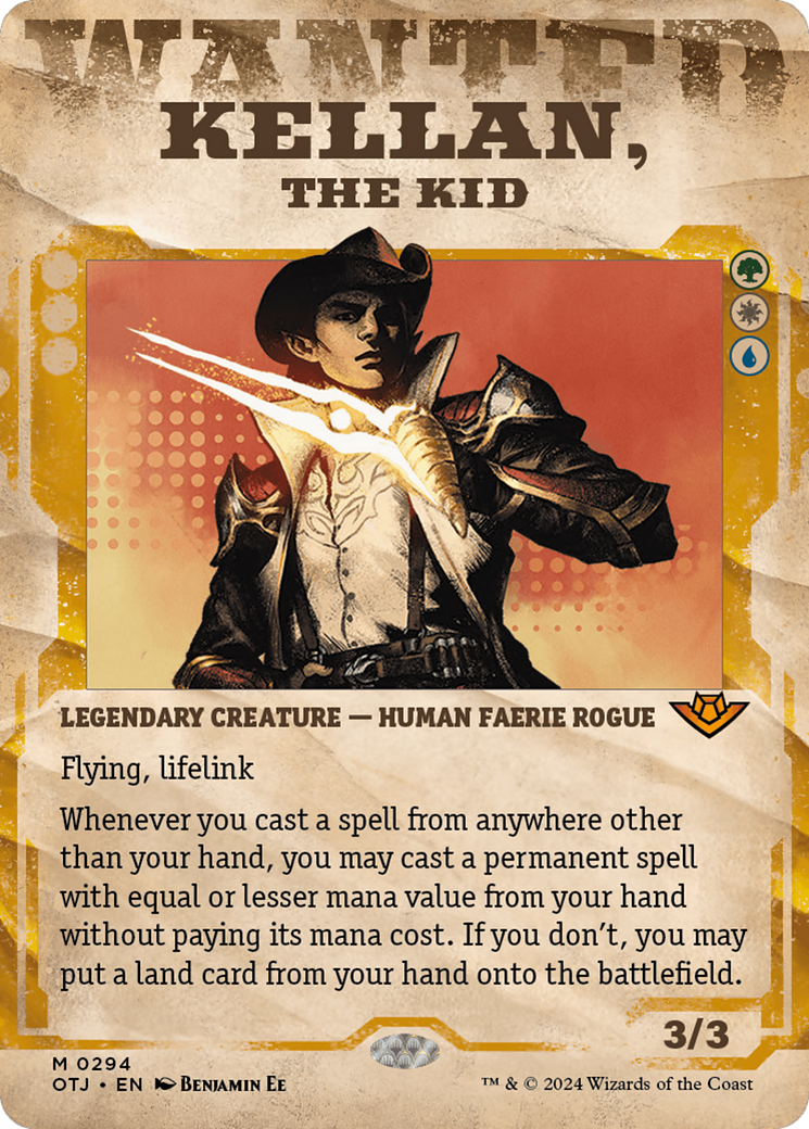 Kellan, the Kid (Showcase) [Outlaws of Thunder Junction] | Eastridge Sports Cards & Games