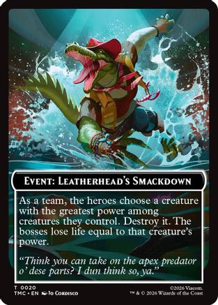 Event: Leatherhead's Smackdown (TMC-020) - Commander: Teenage Mutant Ninja Turtles