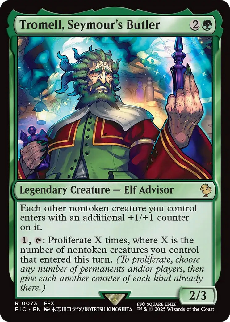 Tromell, Seymour's Butler [FINAL FANTASY Commander] | Eastridge Sports Cards & Games