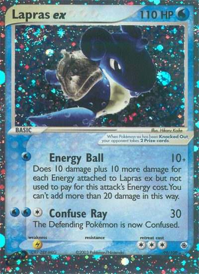 Lapras ex (99/109) [EX: Ruby & Sapphire] | Eastridge Sports Cards & Games