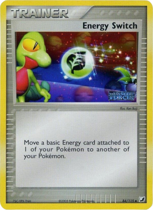 Energy Switch (84/115) (Stamped) [EX: Unseen Forces] | Eastridge Sports Cards & Games