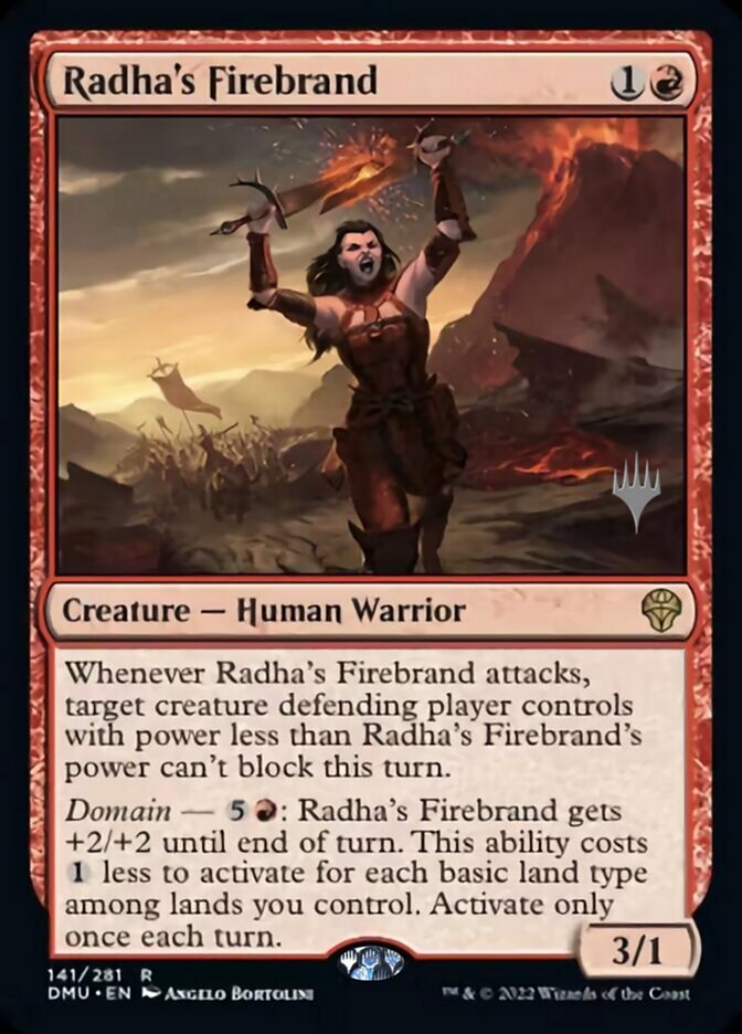 Radha's Firebrand (Promo Pack) [Dominaria United Promos] | Eastridge Sports Cards & Games