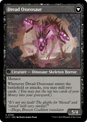 Visage of Dread // Dread Osseosaur [The Lost Caverns of Ixalan] | Eastridge Sports Cards & Games