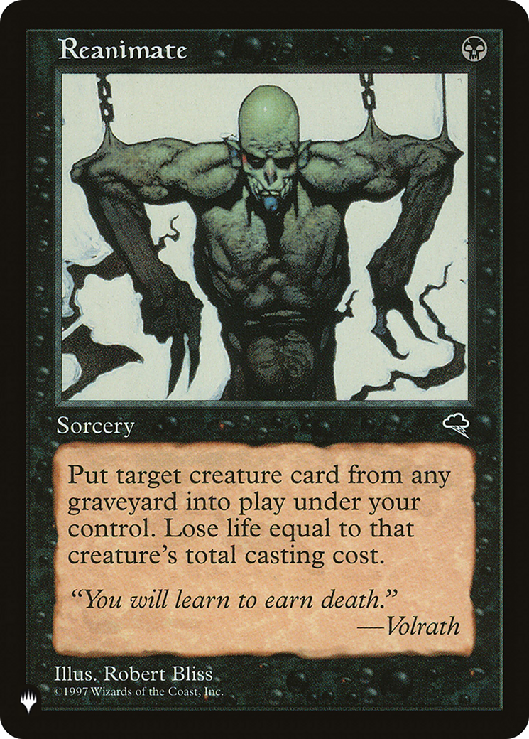Reanimate [The List] | Eastridge Sports Cards & Games